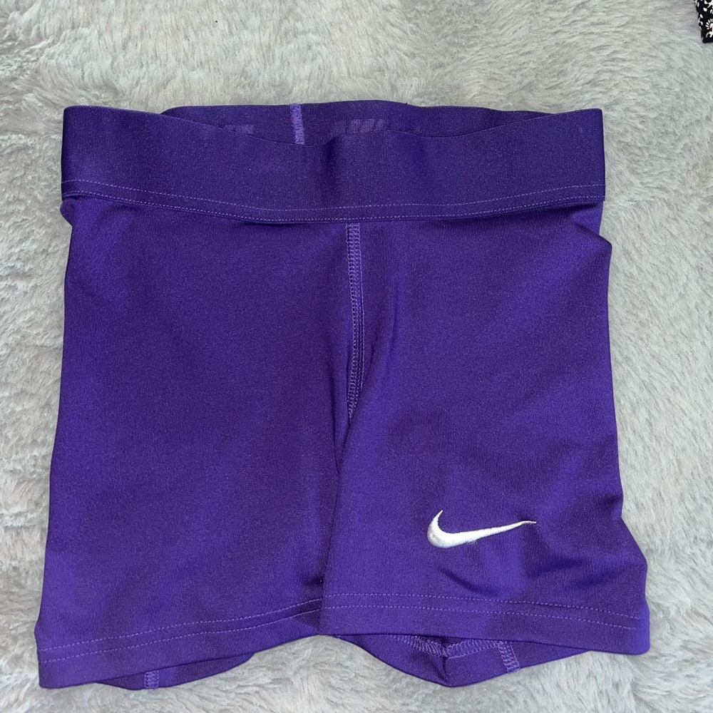 Purple nike pros